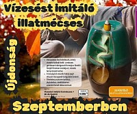 🌀Vízesést imitáló illatmécses füstölővel🌀  🙂A füstölő tartó egyedileg kialakított kerámiából készült, amely remekül feldobja a lakásunk hangulatát és különleges illatokat áraszt.  🙂A füstölőkúp különleges tulajdonságából adódóan a füst fordított irányba, azaz fentről lefelé kezd folyni, és egy gyönyörű füstös vízesést hoz létre.  😀Bármilyen helyiségben kikapcsolódást és szórakozást kínál, legyen az otthon, iroda vagy akár egy wellness szoba ,mindenki észre fogja venni és élvezni az általa kínált megnyugvást. ✅️Tökéletes aromaterápiához, jógázáshoz, meditációhoz vagy csak illatosításhoz. A zöld és barna szín összeállítás a természetes eleganciát hozzák el otthonodba, míg a finom füstjáték és az illatok varázsa mindennapjaid során is támogatja a nyugalmat,  harmóniát és a stresszmentes életet.  A csomag tartalmaz még 20 db füstölőt is. 14 x 10 cm nagyságú kerámia Kód  8874