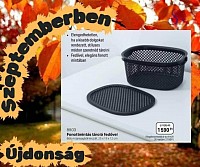 💥Fonottmintás tároló fedővel💥  👍Ez a tároló fonottkosárra hasonlít ami erős műanyagból készült , így akár irodai használatra is kiváló , de ajánlom még fürdőbe, konyhába, gyerekszobába és előszobába is.  👍Piperék , kozmetikumok, irodaszerek, hűtőbe és spájzba zöldségek és gyümölcsök tárolására is alkalmas. 👍Gyermek íróasztalára , apróbb játékokhoz, zoknikhoz is tökéletes. 25 x 19 x 12 cm  Kód  8903