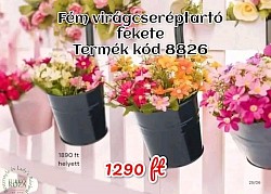 🥀Fém virágcserép tartó Fekete kód 8826  1890 Ft helyett 1️⃣2️⃣9️⃣0️⃣Ft‼️  Szép fekete színben🩷🖤🩷  Fémvödör, hosszú akasztóval,   bárhová felhelyezhető.  Ellenáll a rozsdának és az időjárási viszonyoknak.